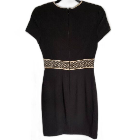 NWT BCBG Max Azria Libi Dress - Black / Nude Size 4 - Picture 6 of 9